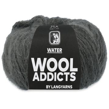 WoolAddicts Water - 05 grijs mix - Alpacawol Garen, Hobby en Vrije tijd, Breien en Haken, Ophalen of Verzenden, Nieuw