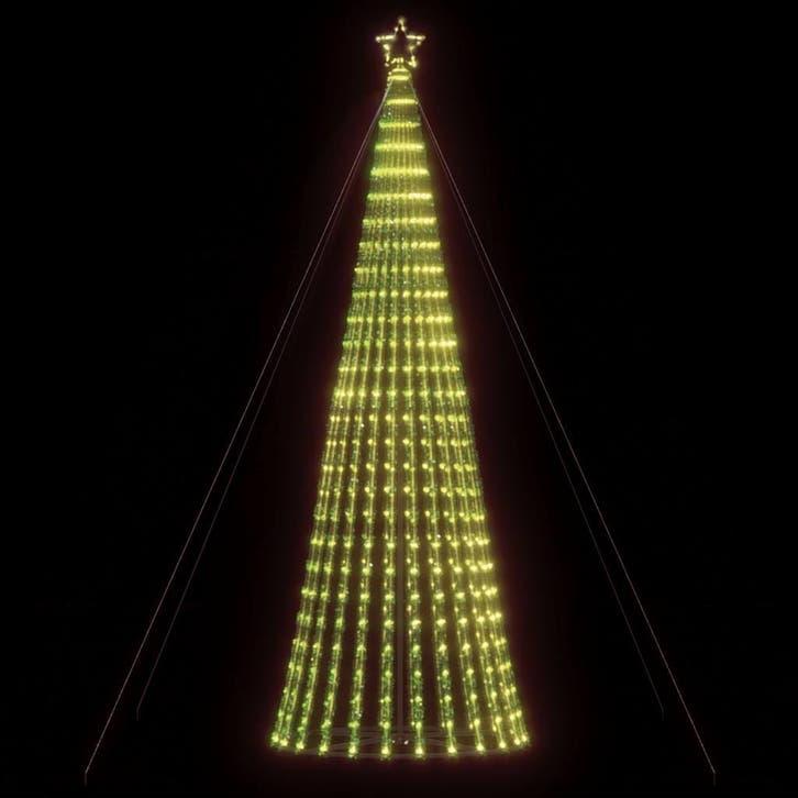 vidaXL LED-kerstboom 1028 LEDs warm wit 403 cm, Diversen, Kerst, Nieuw, Verzenden