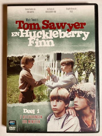 TOM SAWYER EN HUCKLEBERRY FINN (DEEL 1) (DVD), Verzenden, Gebruikt