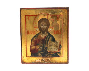 Icoon Christus Pantocrator (Christus de Almachtige)