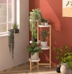 Bamboe hoek-plantenstandaard – 3-5 lagen, rond design, Verzenden, Nieuw