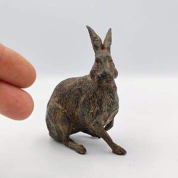 Chenet - Pierre Chenet (XX-XXI) - sculptuur, Rabbit Hare