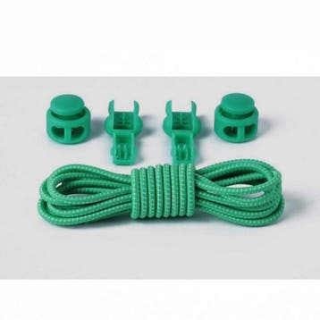 Gras Groene Elastische Snelsluiting Veters, Verzenden, Nieuw