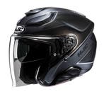 HJC F31 Ludi Donkergrijs Jethelm, Motoren, Nieuw met kaartje, Heren, Verzenden, HJC