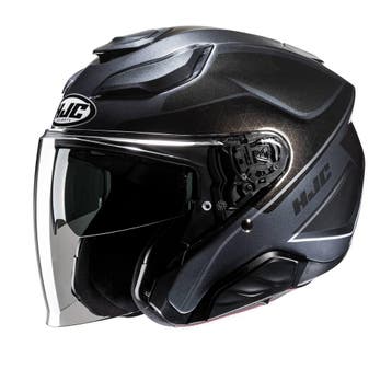 HJC F31 Ludi Donkergrijs Jethelm, Nieuw met kaartje, Heren, Verzenden, HJC