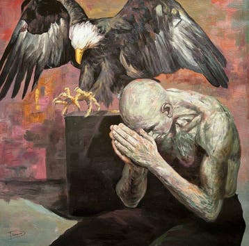 Davide Serrano (XX-XXI) - Silenzio e artigli, Antiek en Kunst