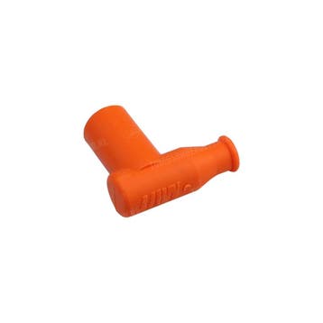 Bougiekabel 7mm met bougiedop oranje haaks 90 graden groo..., Ophalen of Verzenden, Nieuw