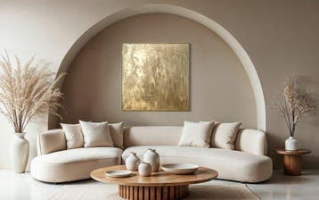 MARENA - Echoes / Golden Aura / 087 (Ready To Hang), Antiek en Kunst