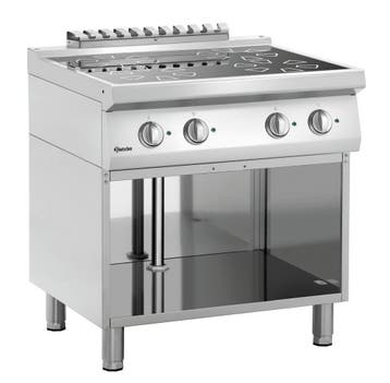 Bartscher Inductie Fornuis | FLOU-1 | 4 Kookplaten | 4x 5 kW, Ophalen of Verzenden, Nieuw in verpakking