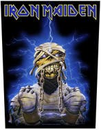 Iron Maiden - Powerslave Eddie - Backpatch off. merchandise, Ophalen of Verzenden, Nieuw, Kleding
