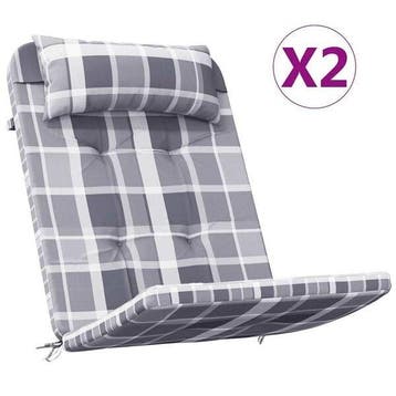 Oxford Stoelkussens Set | 34% Korting | B-Keuze Deal, Tuin en Terras, Tuinmeubel-accessoires, Ophalen of Verzenden, Zo goed als nieuw