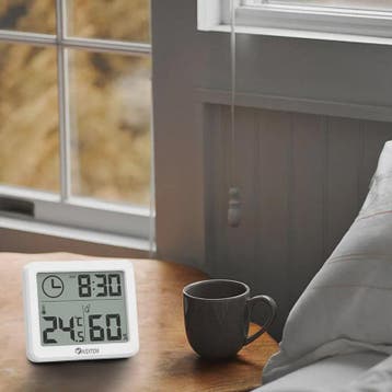 NIDITON Digitale Klok met Temperatuur & Vochtigheidssensor -, Verzenden, Nieuw in verpakking