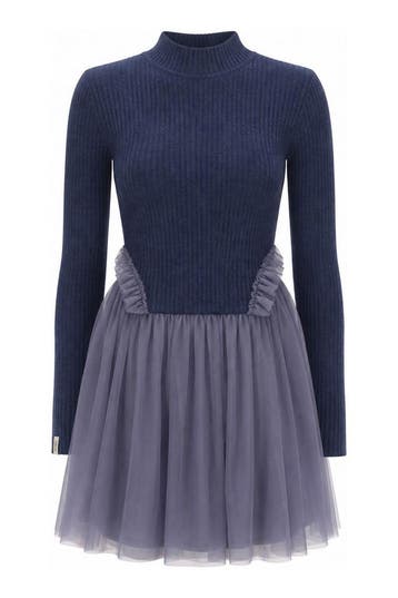 Donsje Jurk Meisjes in maat 86 Blauw, Verzenden, Nieuw, Donsje, Jongen of Meisje