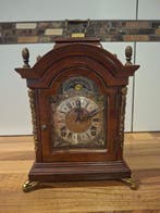 Tafel/bureauklokken - Wuba - Hout, Messing, Glas - 1960-1970