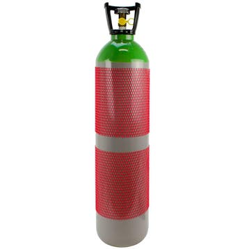 Gasfles 85/15 menggas 20 liter eigendom cilinder inclusie..., Verzenden, Nieuw, Co2