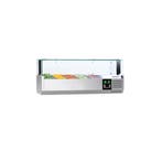 GGM Gastro | Opzetkoelvitrine PREMIUM met LED-verlichting -, Verzenden