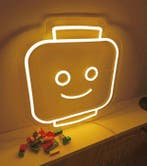 Lichtgevend decoratief bord in LEGO-stijl - MADE IN ITALY -
