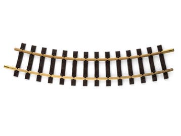 LGB 15000 Gebogenes Gleis,R2,30 Grad (Messing, Bocht), Nieuw, Rails, Ophalen of Verzenden, LGB