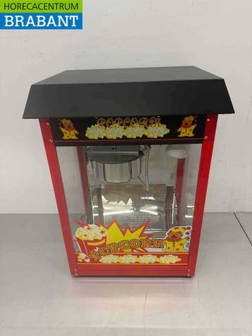 HCB Luxe Popcornmachine Popcorn machine Zwart 230V Braderie, Ophalen of Verzenden, Nieuw in verpakking