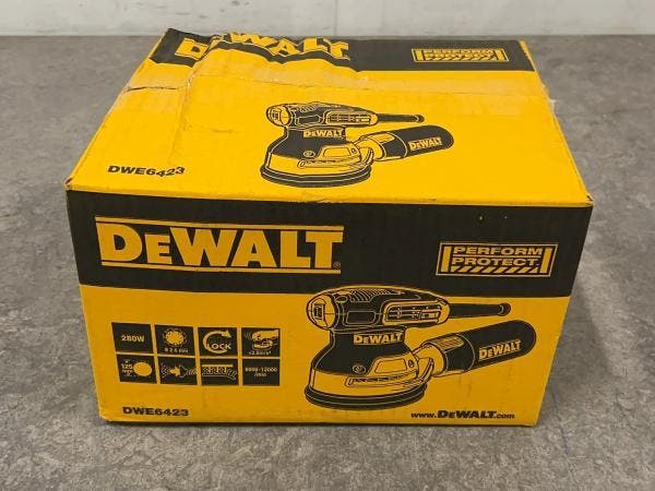 Veiling - DeWalt schuurmachine 280W DWE6423-QS, Doe-het-zelf en Verbouw, Gereedschap | Schuurmachines, Gebruikt