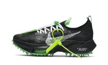 Nike Air Zoom Tempo NEXT% Off-White Black Scream Green, Nieuw