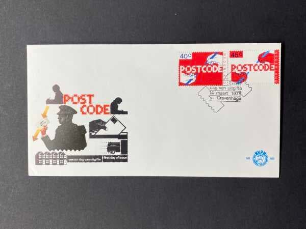FDC 1978 Postcode [N.V.P.H. nr. E163], Postzegels en Munten, Postzegels | Nederland, Ophalen of Verzenden