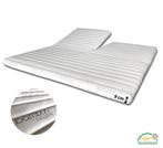 Topper HR55 deluxe SPLIT - 180/200cm, Nieuw, Tweepersoons, Wit, Overige typen