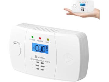 Veiling - Heiman CO-melder met digitaal display, Nieuw