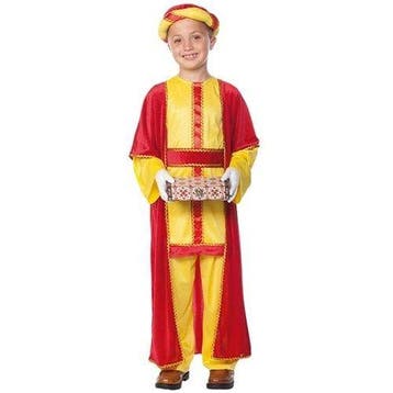 Koning Balthasar kostuum kind, Verzenden, Nieuw, Feestartikel