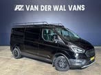 Ford Transit Custom 2.0 TDCI 131pk L2H1 Trail Edition Euro6, Gebruikt, Zwart, Leder, Dealer onderhouden