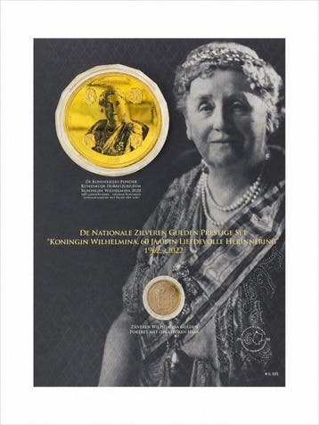 Nederland. Wilhelmina. Prestige Set – Gouden