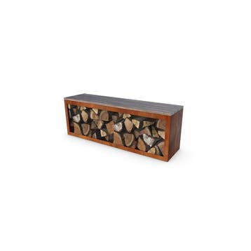 Geroba Egura HC1 zitbank met houtopslag 1500x385x500mm -, Verzenden, Nieuw
