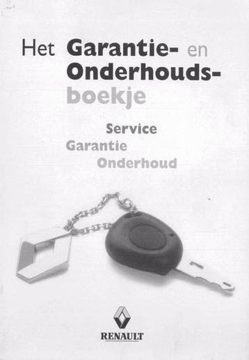 1999 Renault Serviceboekje Nederlands, Verzenden
