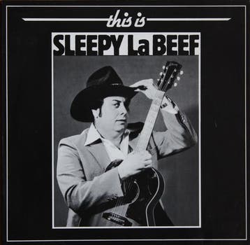 LP gebruikt - Sleepy La Beef - This Is Sleepy LaBeef, Verzenden, Zo goed als nieuw, Overige formaten