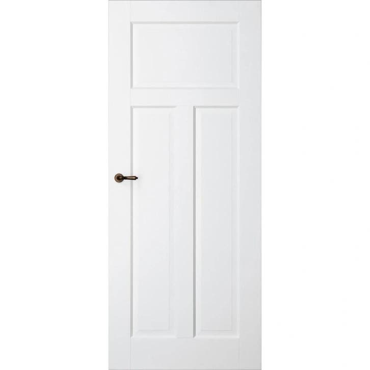 Skantrea binnendeur SKS1232 83x231,5 (Opdek linksdraaiend), Doe-het-zelf en Verbouw, Deuren en Horren, Nieuw, Hout, Binnendeur