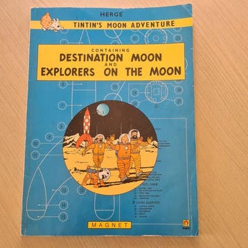 Tintin - Tintins Moon Adventure - 1 Comic - Herdruk -, Nieuw