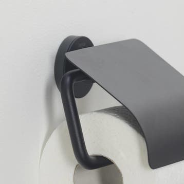 Toiletrolhouder Tiger Urban Met Klep Mat Zwart, Ophalen of Verzenden, Nieuw