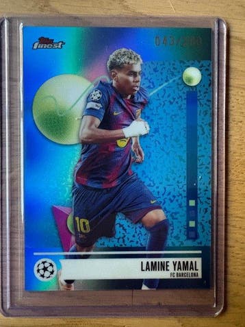 2024/25 Topps Topps Finest UEFA Champions League Lamine, Nieuw