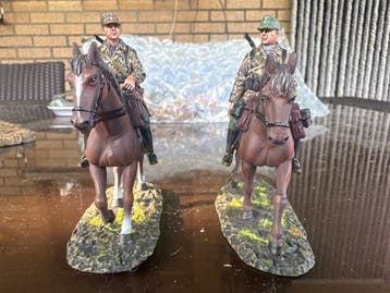 Thomas Gunn - Tinnen soldaat - 2 Cavaliers Allemands (2) -, Nieuw