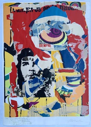 Mimmo Rotella (1918-2006) - Senza titolo