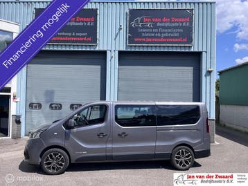 Renault Trafic Dubbele cabine 1.6 DCI LANG 2 x schuifdeur., Gebruikt, Euro 6, Renault, Lease