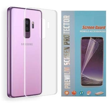Galaxy S9 Plus Premium 3D Curved Folie Achterkant Protector, Ophalen of Verzenden, Nieuw