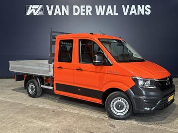 MAN TGE 2.0 177pk Pick Up Dubbele Cabine 3500kg Trekhaak Ope, Stof, Gebruikt, MAN, Dealer onderhouden