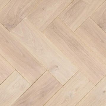 Floer Visgraat Parket Eiken Noestvrij Wit Geolied 70x14 cm, Ophalen of Verzenden, Nieuw, Parket