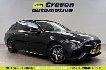Mercedes-Benz C-Klasse C300 e AMG | Pano | 360° | Burmester, Automaat, Euro 6, 360° camera, Elektrisch