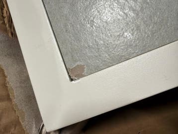 2dekans | Hartman Notre Dame Tuintafel - Light Grey Ceramic, Ophalen of Verzenden, Gebruikt