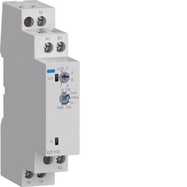 Uitschakeltijdrelais 24-240V AC/DC 50ms Tot 100h - EZF100, Doe-het-zelf en Verbouw, Elektra en Kabels, Overige typen, Nieuw, Verzenden