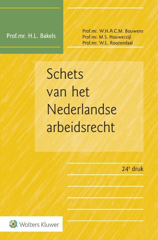 Schets van het Nederlandse arbeidsrecht 9789013141474, Boeken, Wetenschap, Zo goed als nieuw, Verzenden