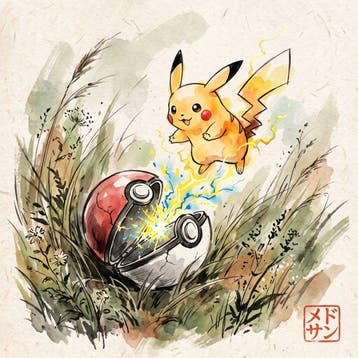 MEDSAN - Pikachu Breaking the Poké Ball (), Nieuw