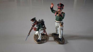 King & Country - Tinnen soldaat - NA150 Artillery Officer, Nieuw
